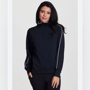 RBX LuxeSoft 1/4 Zip Pullover Navy Blue Large